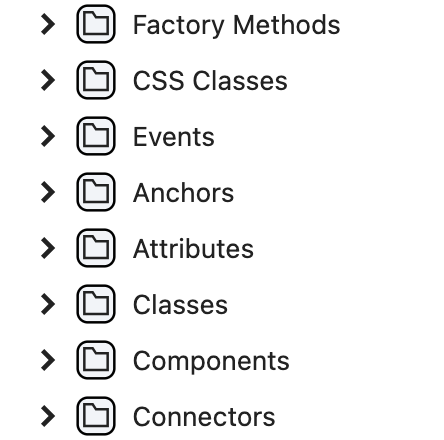 Events group listed in index - JsPlumb - When you've reached the limit with ReactFlow, we can help!
